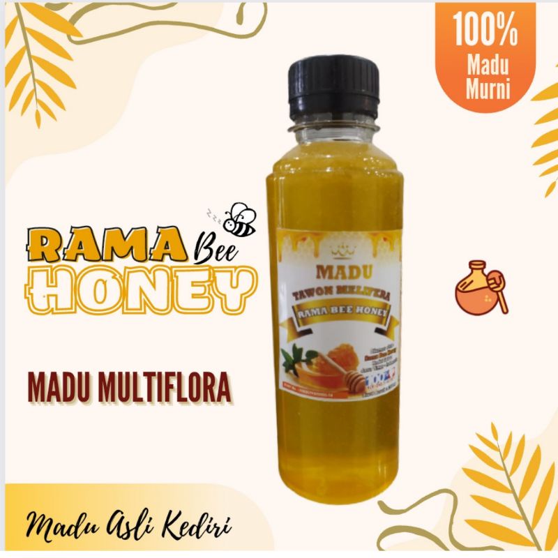 

Madu Murni Multiflora Rama Bee Honey 250 ml Untuk Kecerdasan