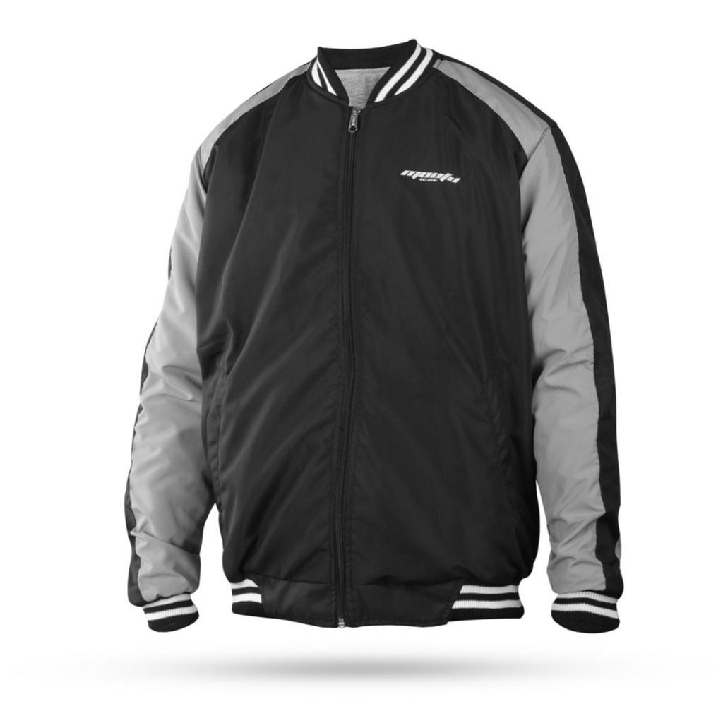 JAKET Sukajan Polos  BULAK BALIK PRIA DAN WANITA/jaket bassball polos/jaket motor/jaket touring/jake