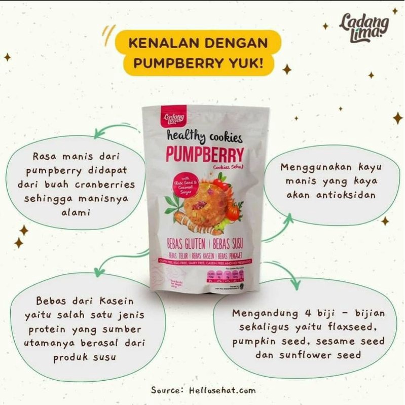 

PUMBERRY COOKIES MPASI DIET SEHAT