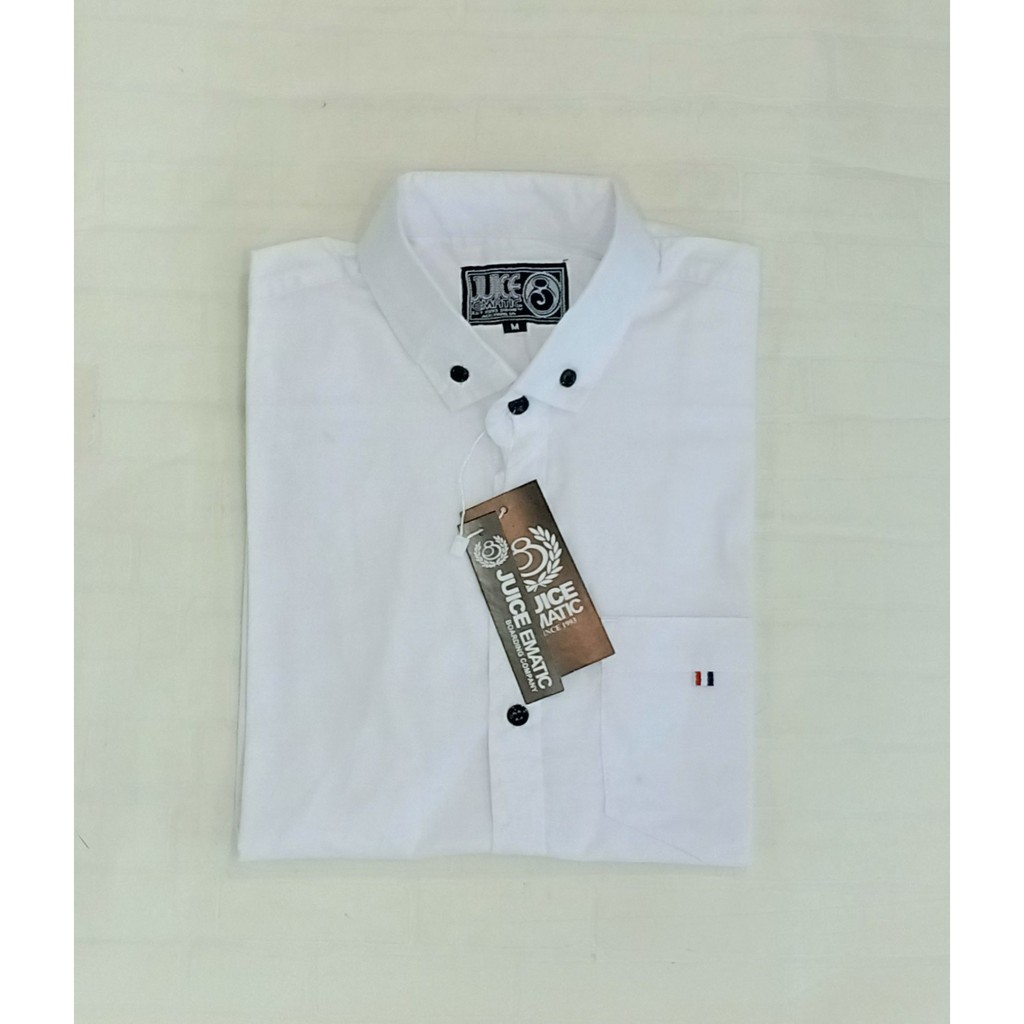 Kemeja Formal Pria Lengan Pendek ~ Kemeja Polos Pria Oxford Premium