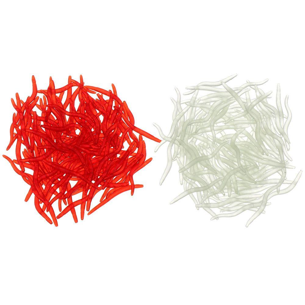 TOP 50 /100pcs Umpan Pancing Silikon Buatan Umpan Bass Ikan Gurame Bau Amis Manusia Hidup