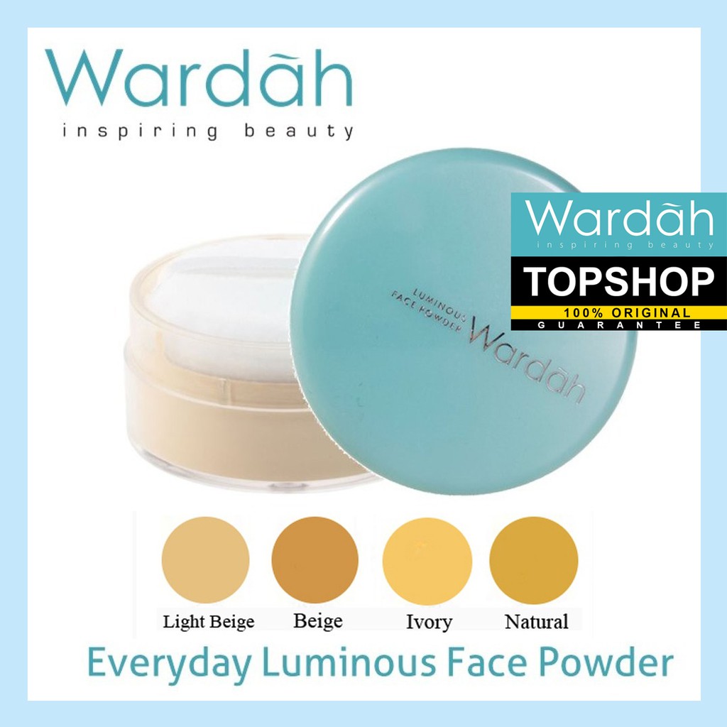 Wardah Everyday Luminous Face Powder Bedak Tabur