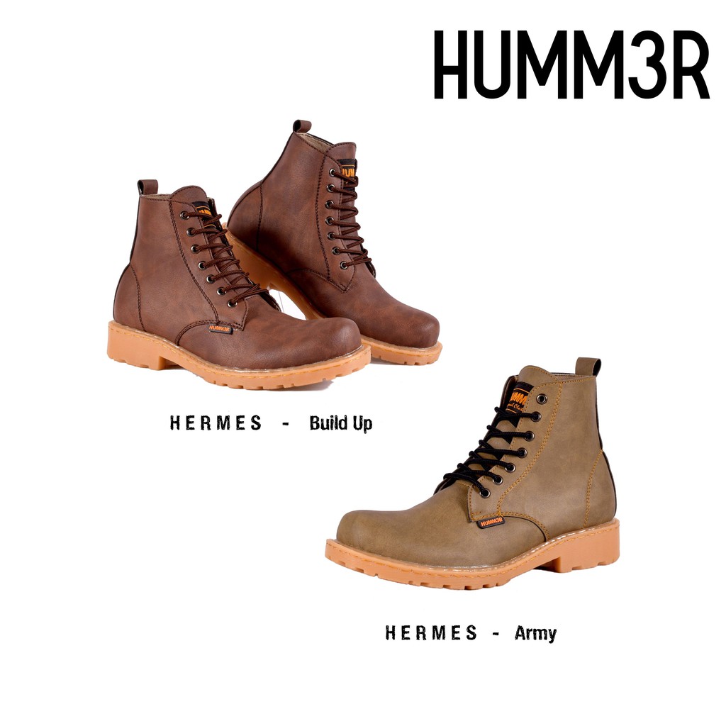 SEPATU BOOTS PRIA HUMM3R HERMESS