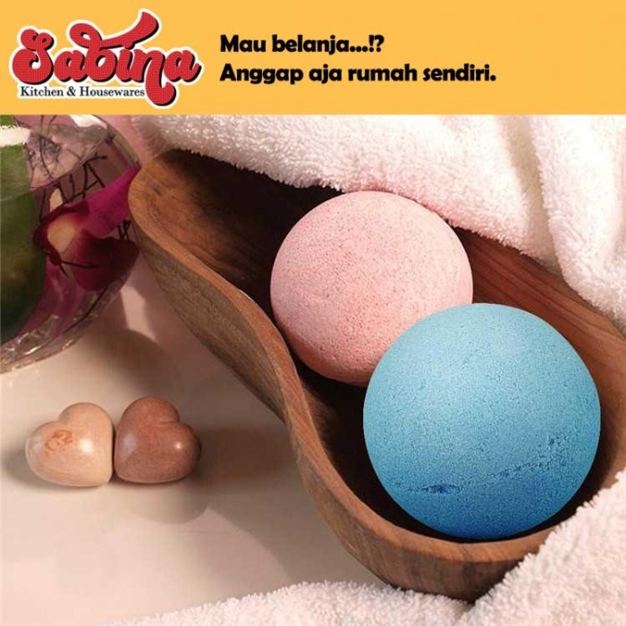 Sabun Mandi Bath Bombs Salt 6 PCS Bathtube Bubble