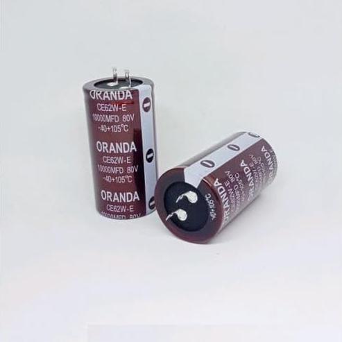 Elco 10000/80V Body Besar ( 10,000/80V / 10000/80V / 10000/80 ) Dhtron92 Diminati Banget