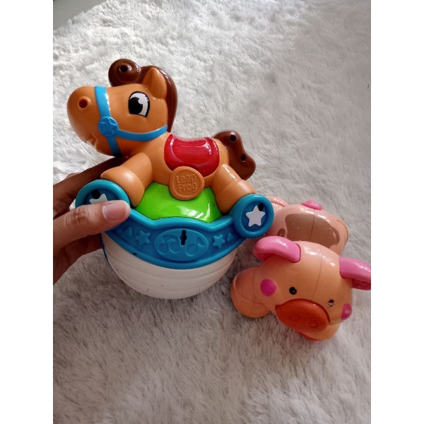 preloved mainan leap frog horse