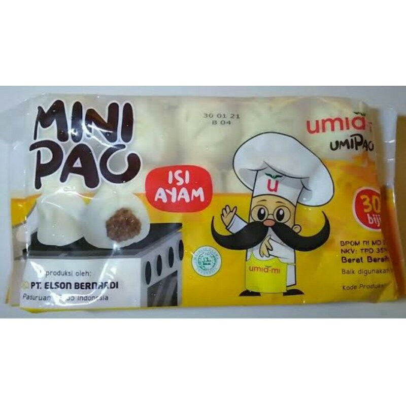 

pou mini isi ayam