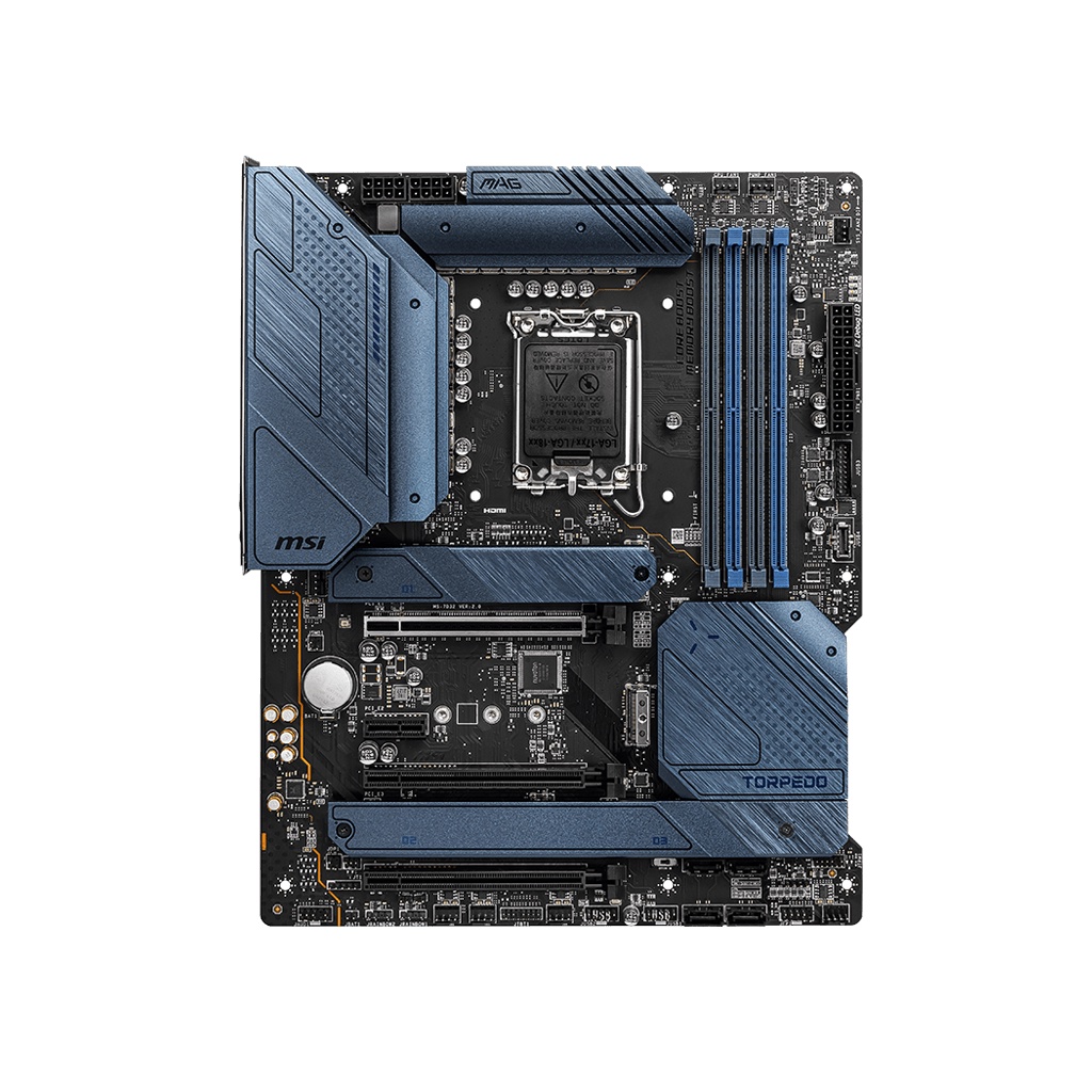 MSI MOTHERBOARDMAG Z690 TORPEDO DDR5 Intel Z690 LGA 1700 ATX