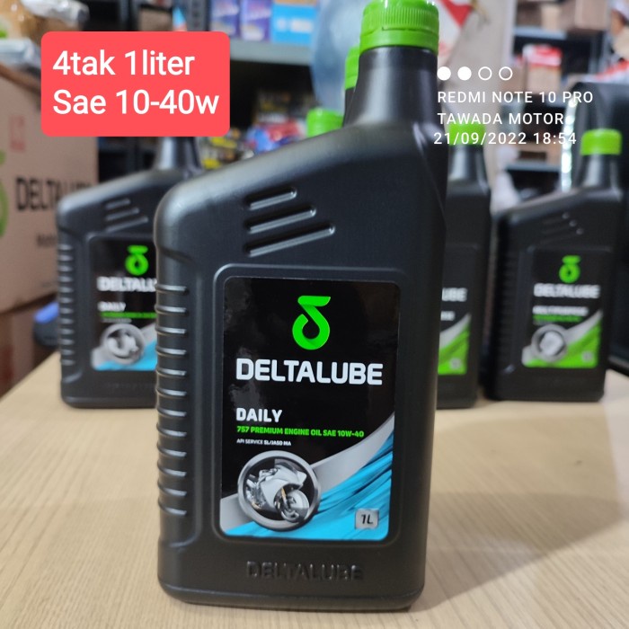 OLI DELTALUBE DAILY 757 PREMIUM SAE 10W40 API SL/JASO MB 0.8-1LT MANUAL