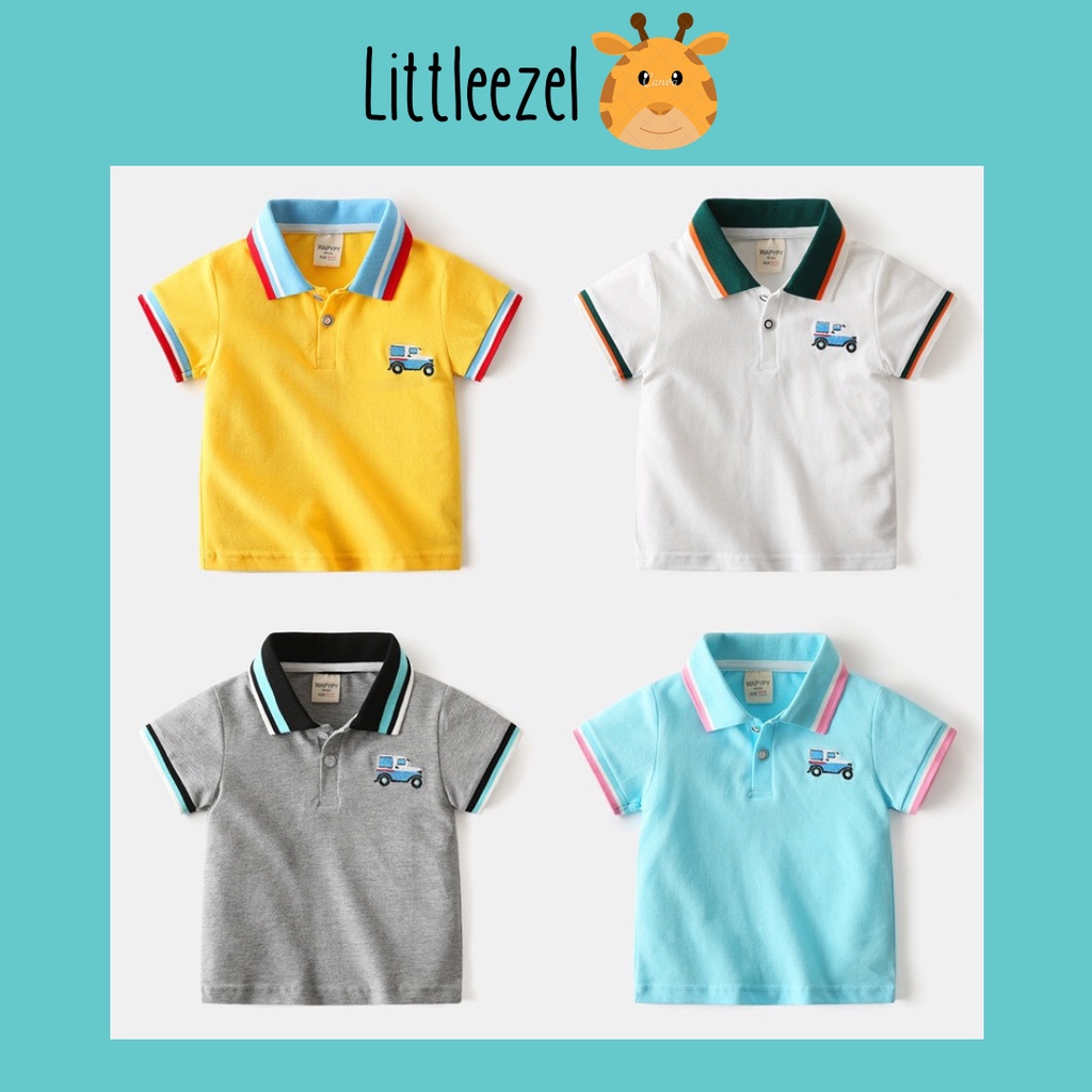 ATASAN KAOS KERAH ANAK 1,5 tahun - 8 tahun kaos polo anak laki-laki kemeja anak import kemeja anak l