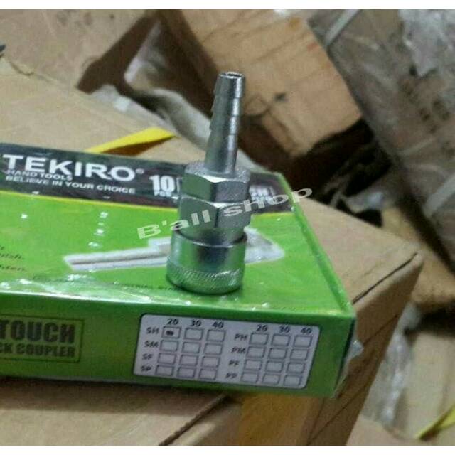 Quick Coupler Two Touch 20SH Tekiro