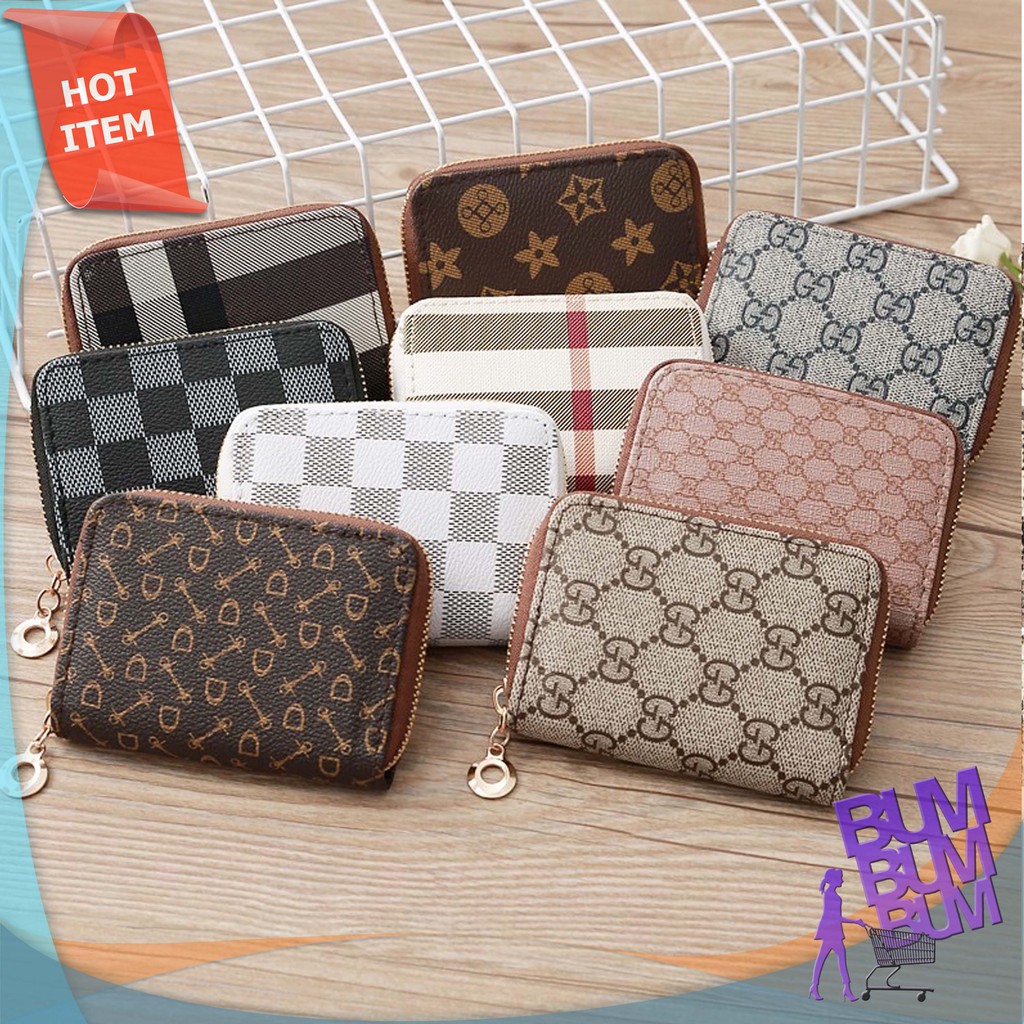 DOMPET WANITA MINI/DOMPET KARTU  DOMPET WANITA MOTIF  IMPORT MURAH