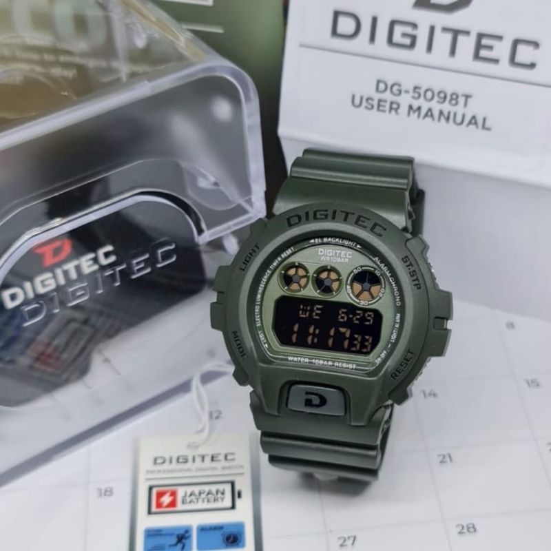 JAM TANGAN DIGITEC DG 5098 / DG-5098 / DG5098 2098 Watch Jam Tangan ORIGINAL