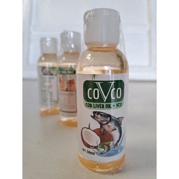 Minyak Ikan COVCO untuk Kucing - Cod Liver Oil n VCO 50ML