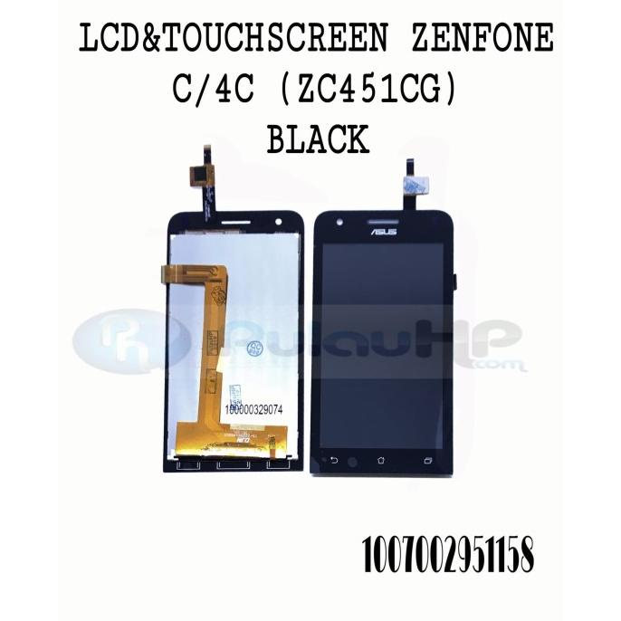 LCD + TOUCHSCREEN ASUS ZENFONE C/4C (Z007) BLACK