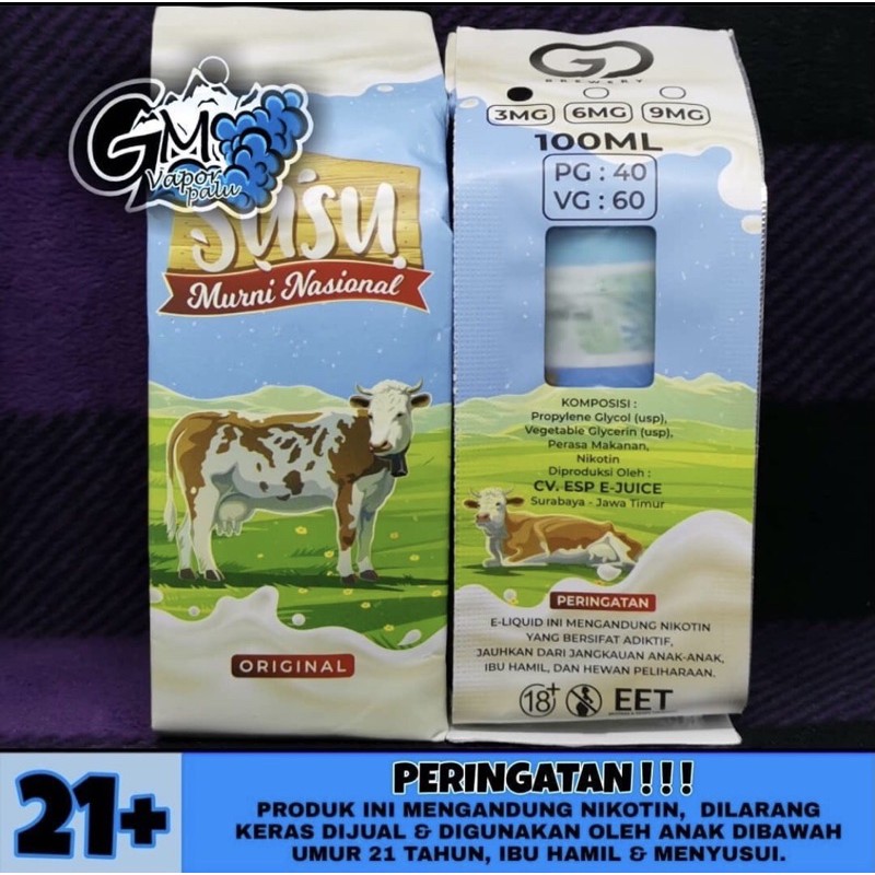 Jual SUSU MURNI NASIONAL ORIGINAL 100ml | Shopee Indonesia