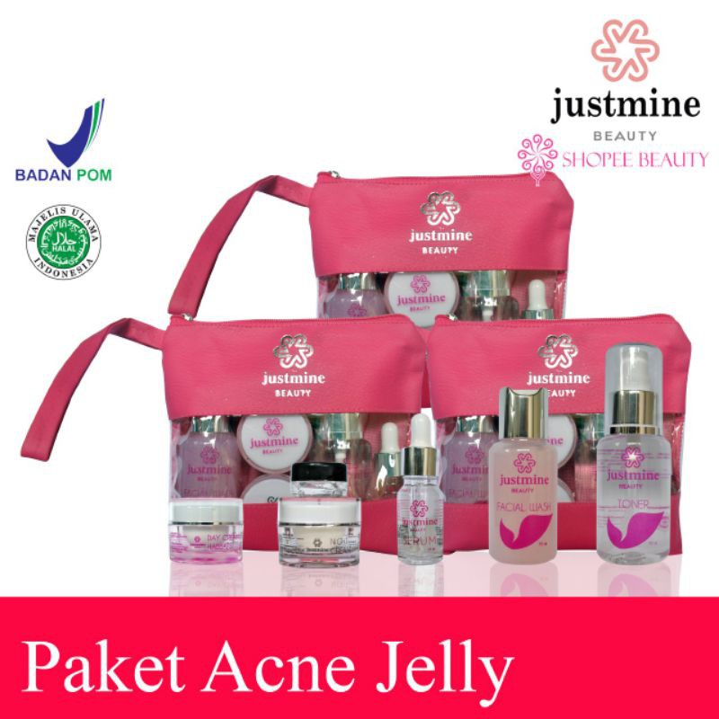Justmine Beauty Skincare Glowing-ACNE JELLY