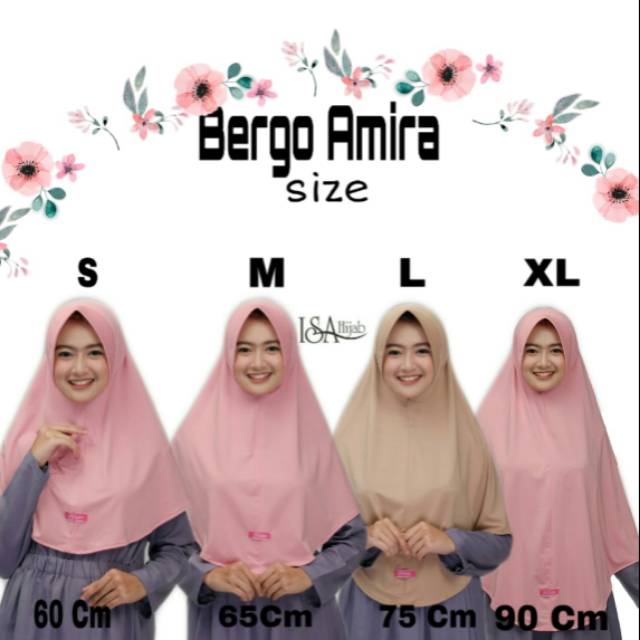 Bergo amira isa hijab
