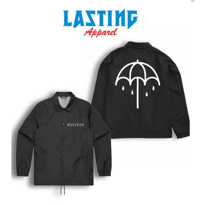 Jacket Coach BRING ME THE HORIZON | Windbreakers Premium best seller | Bisa Cod | Pria Wanita