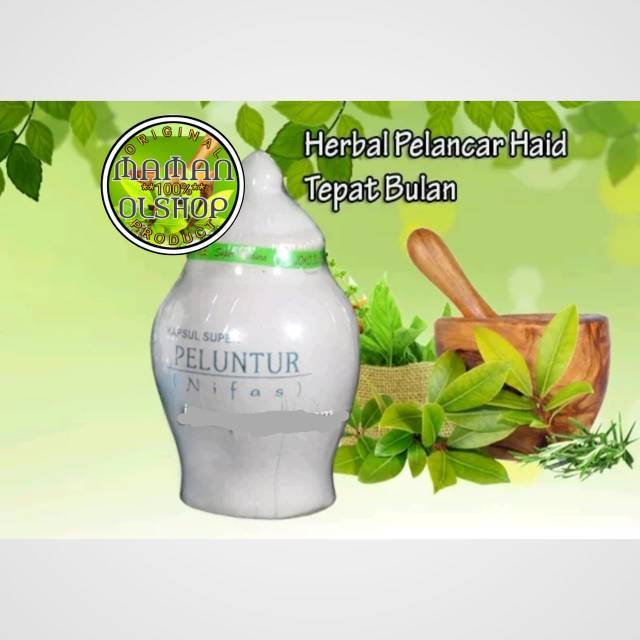 JAMU HERBAL PELUNTUR NIFAS / PELANCAR HAID / JAMU PELANCAR DATANG BULAN / RAMUAN TRADISIONAL ASLI MA