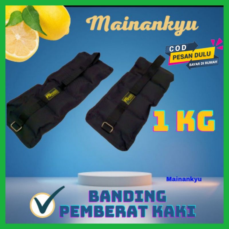 (Bisa cod) 1 Kg Banding pemberat kaki import