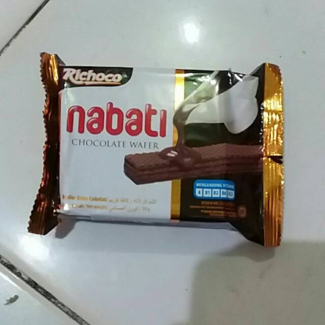 

Wafer nabati rasa coklat