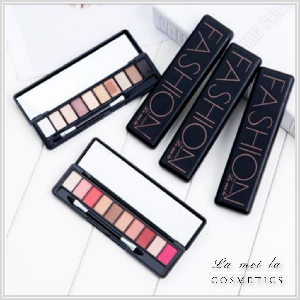 Lameila Fashion Matte Eyeshadow Pallet Makeup 10 warna  LM 9999-2