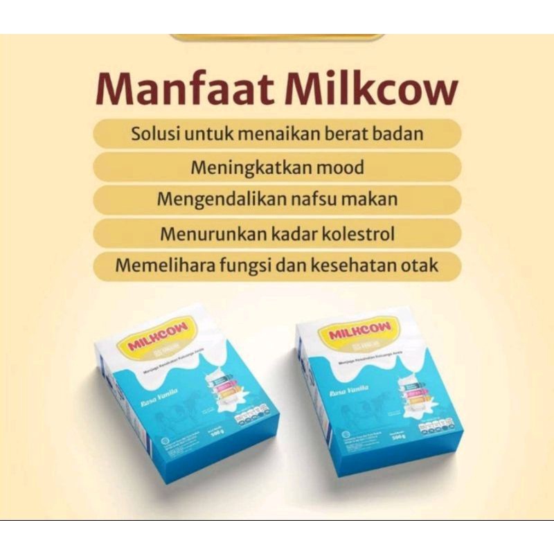 

MILKCOW susu sapi penggemuk badan cocok untuk semua usia fre peking bublewrab dan kardus