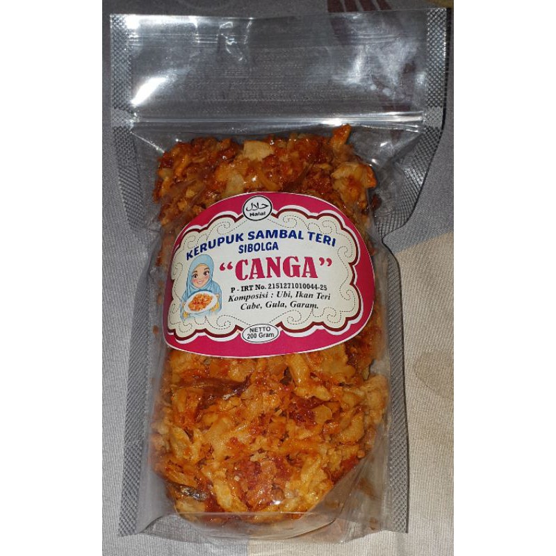 

Keripik Sambal Teri Asli Daerah Sibolga