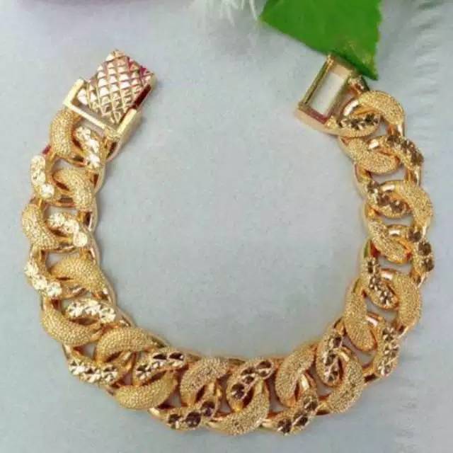 Xuping Gelang tangan dewasa rantai sisik cantik gold / silver