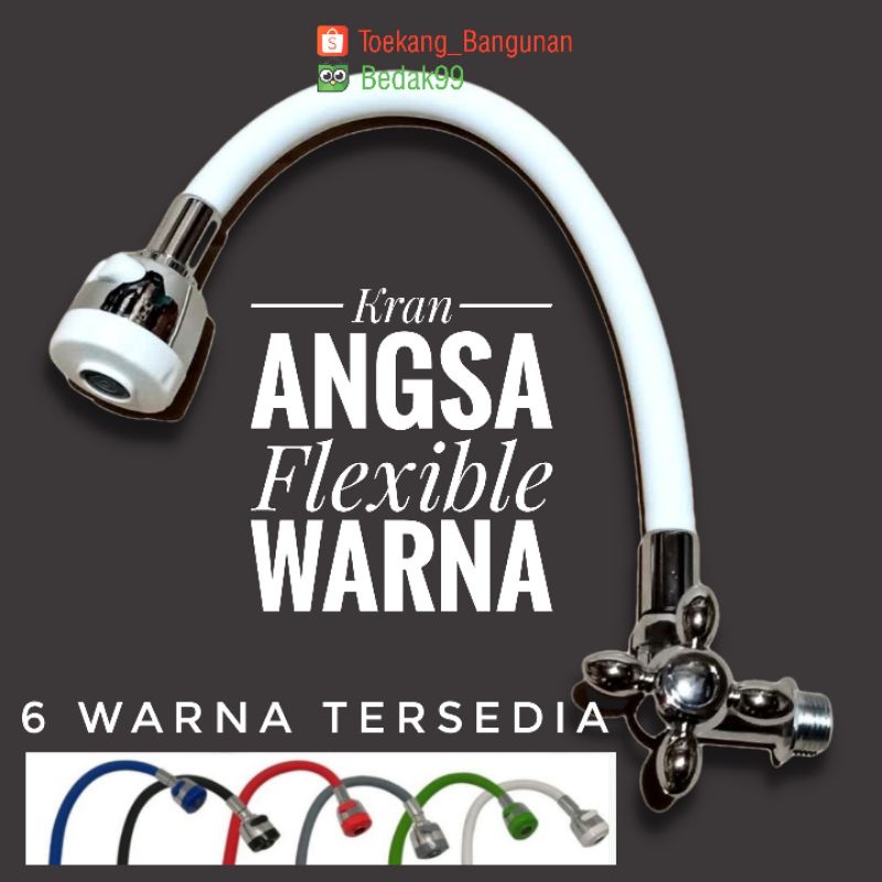 Jual Kran Angsa Flexible Warna Kran Cuci Piring Flexible Warna