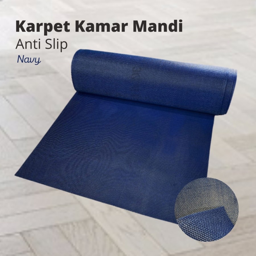 Karpet PVC Kamar Mandi 1m x 1.2m , S Mat, Keset PVC ANTI SLIP-6