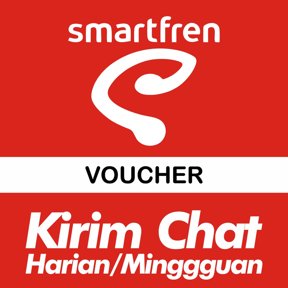 Voucher Smartfren Kuota Data / Unlimited Harian Mingguan (Kirim via Chat)