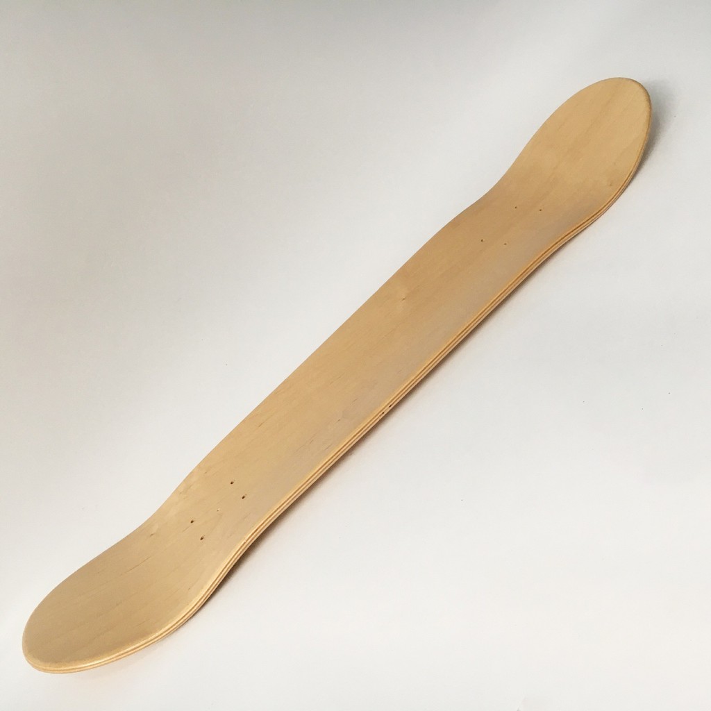 Skateboard blank double kick tail Bahan 100% maples 7 plys Ukuran 31x8 Inch
