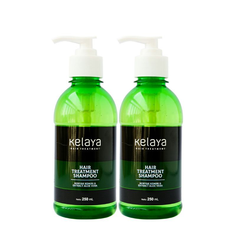 KELAYA HAIR TREATMENT SHAMPOO Original BPOM Sampo Alami Mencegah Rambut Bercabang Rontok Kebotakan-2 Sampo