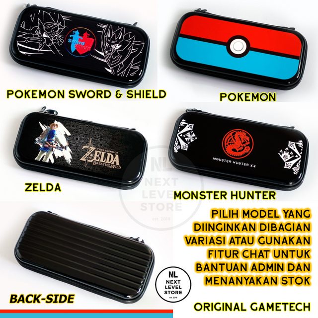 Gametech Premium Storage Bag Nintendo Switch Pouch Tas Case ORIGINAL