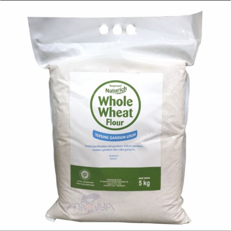 

Tepung Gandum utuh Whole Wheat Flour (WWF) 5kg