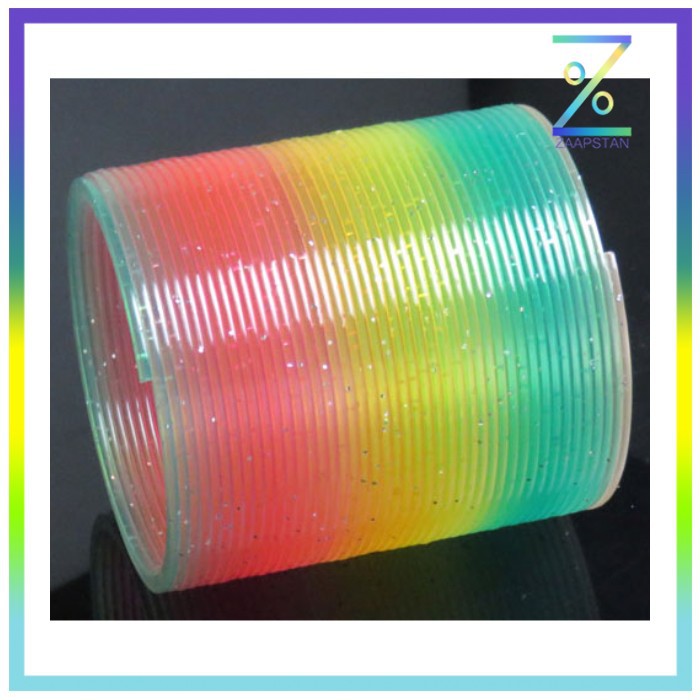 Qixing Toys Slinky Spring Rainbow - Multi-Color