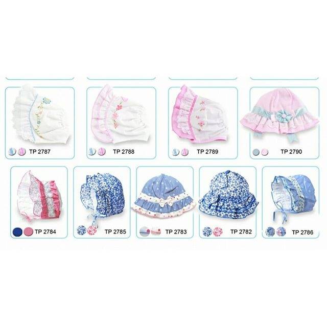 ♥BabyYank♥ TOPI CUTE BABY GIRL LUSTY BUNNY - TOPI BAYI KEMBANG - TOPI BAYI RUFFLE