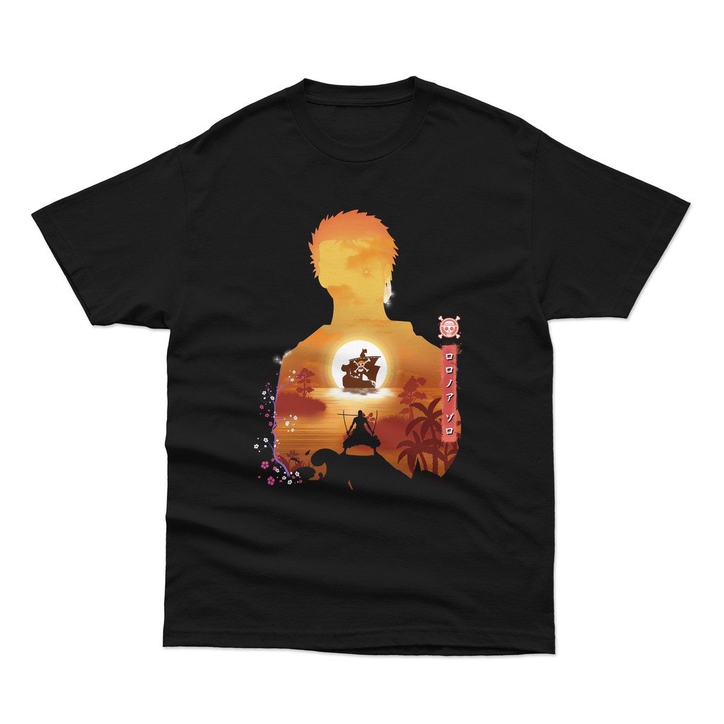 Kaos Anime One Piece Zoro Face