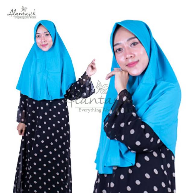 Alantasik-pet antem uji/ simple pet  / jilbab wolfis/ khimar simple/ R.25