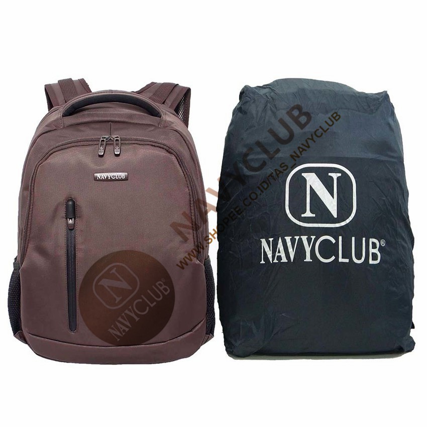 Tas Ransel Laptop/Travel/Sekolah Navy Club 5828 - Brown