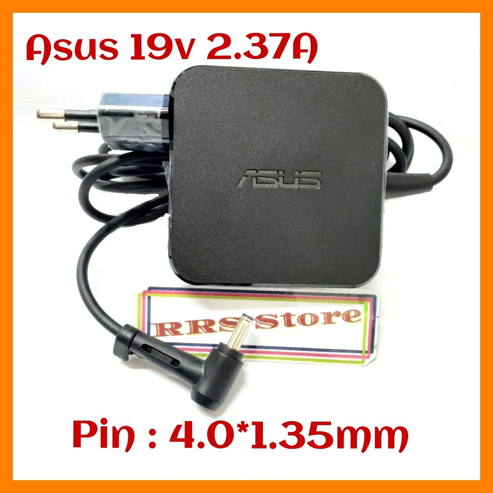 Adaptor Charger Laptop Asus 19V 2.37A  4.0 x 1.35mm ( Colokan Kecil ) X441 X441U X441UV X441UA X441S X441SC X441SA UX360CA UX330 UX330C UX330CA UX330U UX330UA  UX310U UX310UQ UX310UA UX310 Q302UA Q303 Q303U Q303UA Q503 Q503U Q503UA  Q503UA-BHI5T16