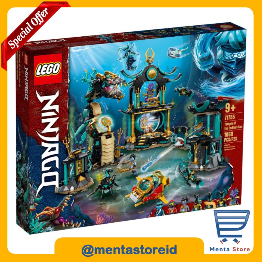 LEGO Ninjago 71755 Temple of the Endless Sea Underwater Adventure
