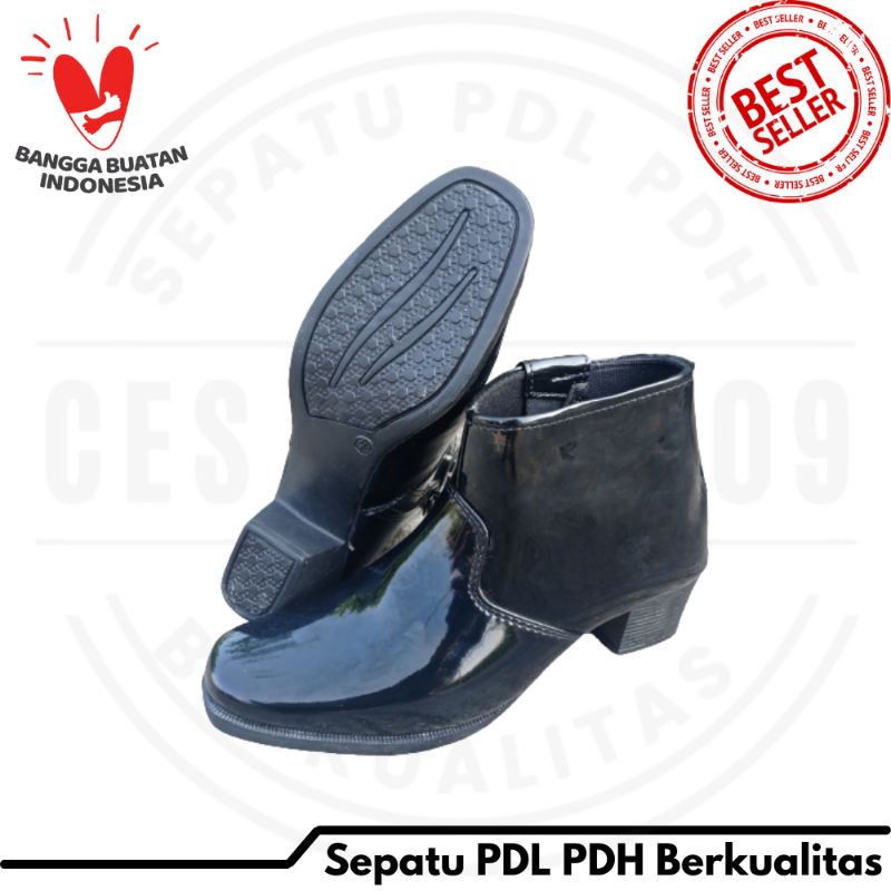 Sepatu PDH SUS/Wanita Polwan/Tni/Secwan