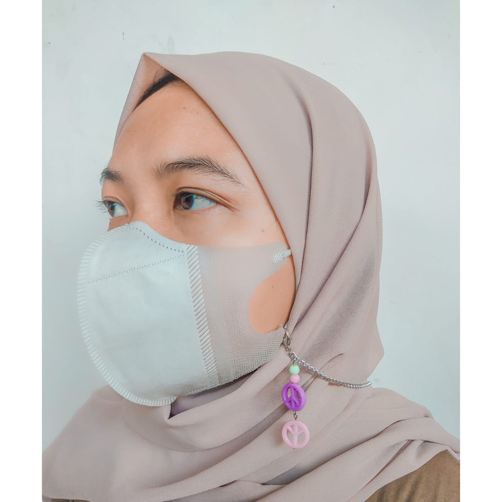 Kalung Strap Masker Rantai Premium [READY STOCK]