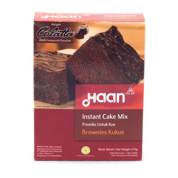 

HAAN BROWNIES KUKUS 475G