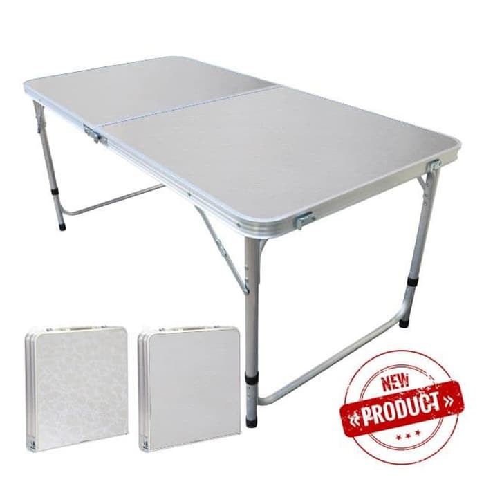 Meja Lipat Portable Serbaguna  Meja Lipat Koper HPL  Kode : FT 1