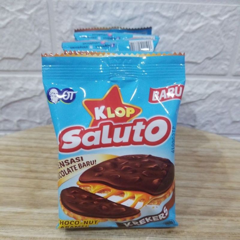 

KLOP SALUTO CHOCO-NUT CARAMEL 21 GR [ISI 10 PACK]