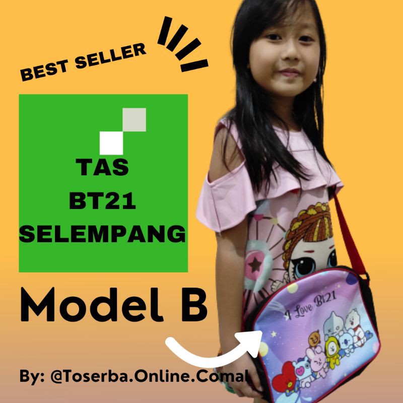 Tas BT21 Selempang Galaxy